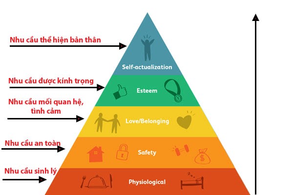 Tháp Nhu Cầu MASLOW