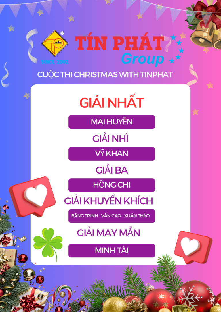 KẾT QUẢ CUỘC THI ĐÓN GIÁNG SINH